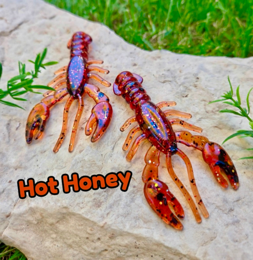3.4” Flippin’ Craw - 6 Pack