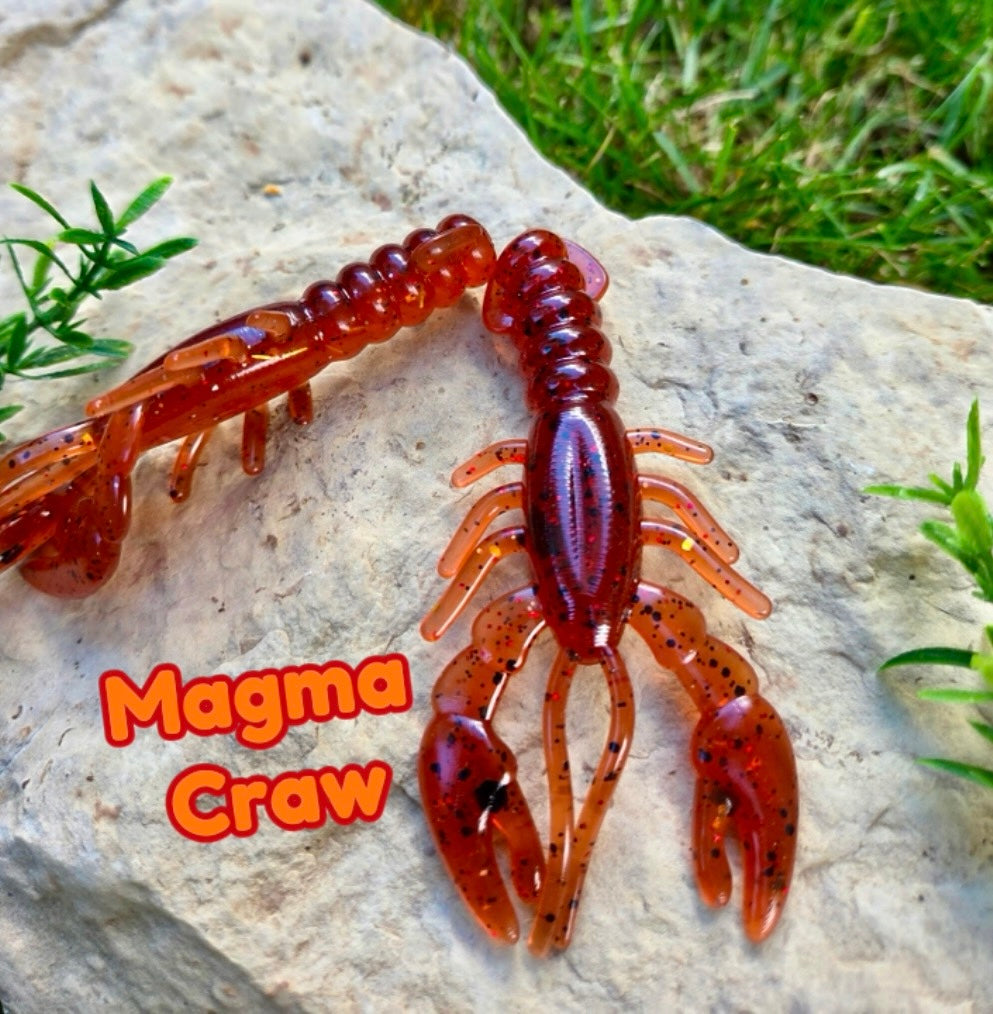 3.4” Flippin’ Craw - 6 Pack