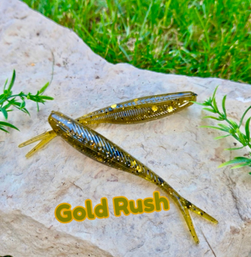 4" Split Tail Minnow - 7 Pack