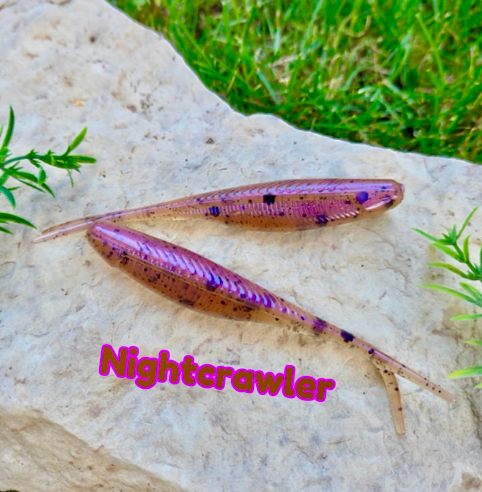 4" Split Tail Minnow - 7 Pack