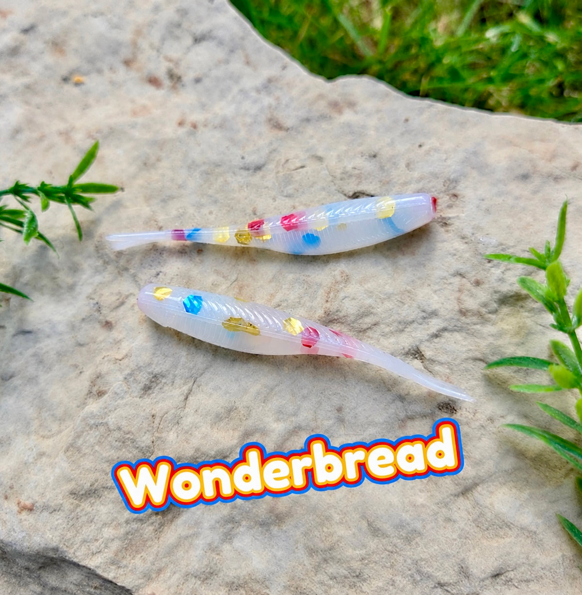 2.5” Micro Split Tail Minnow - 12 Pack